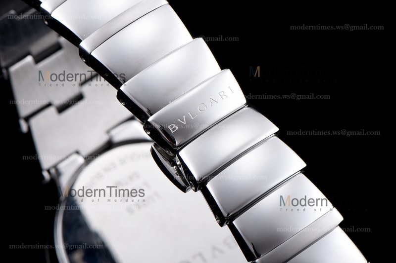 Bvlgari LVCEA Series SS/SS Bro ZLO Diams Quartz 102514 LUW23C6GDG/12