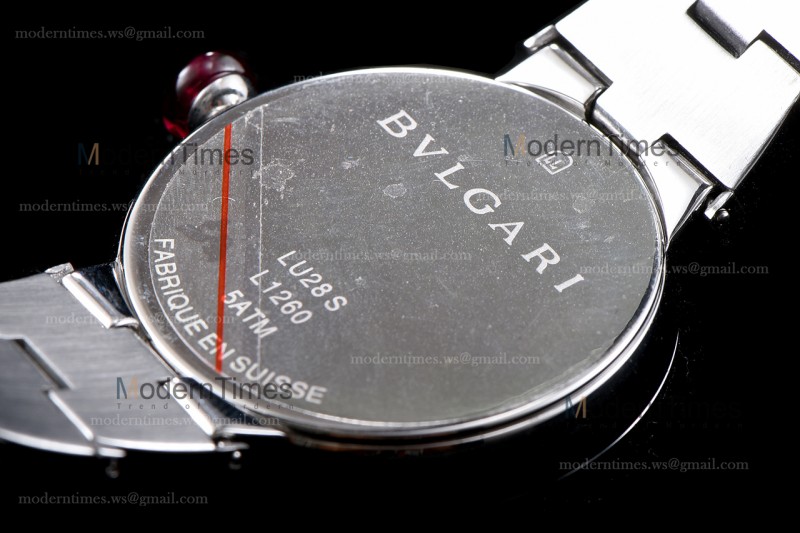 Bvlgari LVCEA Series SS/SS Bro ZLO Quartz 102196 LU28WSS/12