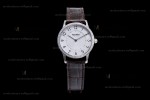 Hermes Slim D Series SS/LE BVF Wht/Bro Diams Quartz 