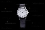 Hermes Slim D Series SS/LE BVF Wht/Blk Diams Quartz 