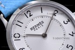 Hermes Slim D Series SS/LE BVF Wht/Blu Quartz 