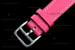 Hermes Slim D Series SS/LE BVF Wht/Pin Quartz 