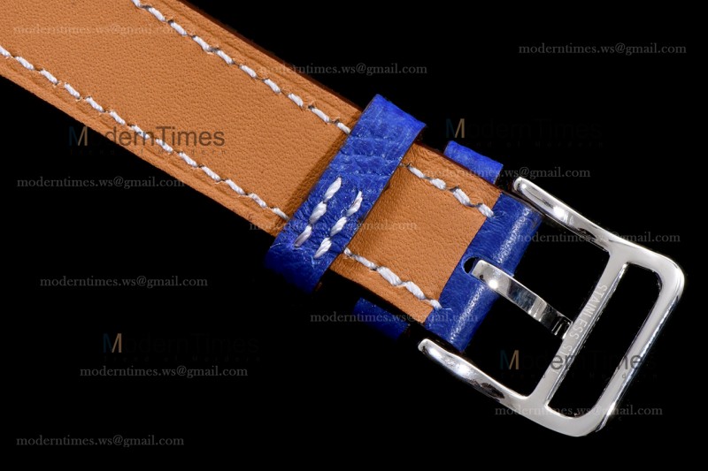 Hermes Slim D Series SS/LE BVF Wht/Blu Quartz 