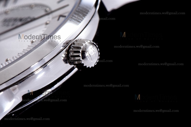 Hermes Slim D Series SS/LE BVF Wht/Blk Quartz 