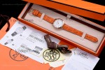 Hermes Slim D Series RG/LE BVF Wht/Bro Quartz 