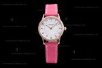 Hermes Slim D Series RG/LE BVF Wht/Pin Diams Quartz 