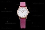 Hermes Slim D Series RG/LE BVF Wht/Red Diams Quartz 