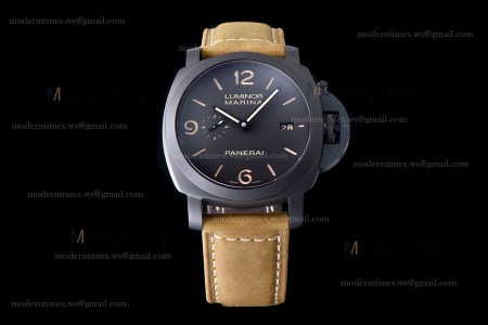 Panerai Luminor 1950 Series Cer/LE Blk/Bro VSF P.9001 Automatic PAM00386