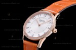 Hermes Slim D Series RG/LE BVF Wht/Bro Diams Quartz 