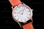 Hermes Slim D Series RG/LE BVF Wht/Bro Quartz 