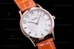 Hermes Slim D Series RG/LE BVF Wht/Bro Quartz 