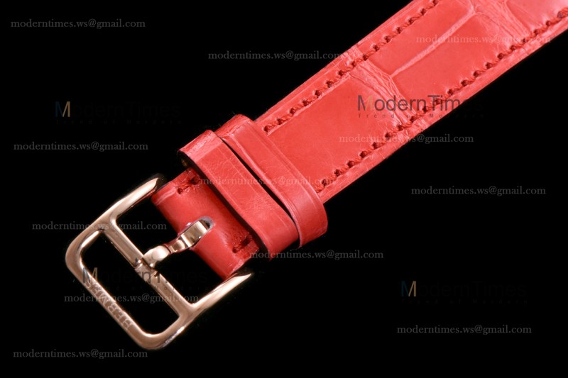 Hermes Slim D Series RG/LE BVF Wht/Red Quartz 