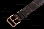 Hermes Slim D Series RG/LE BVF Wht/Bro Diams Quartz 
