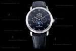 Blancpain Villeret SS/LE Blk/Blk Sapphire ZBF Automatic 6057-1542-55B