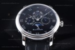 Blancpain Villeret SS/LE Blk/Blk Sapphire ZBF Automatic 6659-3431-55B