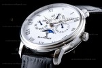 Blancpain Villeret SS/LE Wht/Blk Sapphire ZBF Automatic 6659-3431-55B