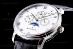 Blancpain Villeret SS/LE Wht/Blk Sapphire ZBF Automatic 6057-1542-55B