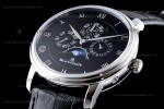 Blancpain Villeret SS/LE Blk/Blk Sapphire ZBF Automatic 6057-1542-55B