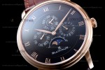 Blancpain Villeret RG/LE Blk/Bro Sapphire ZBF Automatic 6057-3642-55B