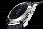 Bvlgari OCTO Series SS/LE Blk/Blk EMO Automatic 
