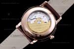 Blancpain Villeret RG/LE Wht/Bro Sapphire ZBF Automatic 6664-3642-55B