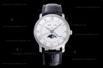Blancpain Villeret SS/LE Wht/Blk Sapphire OMF Automatic 6654A-1127-55B