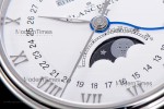 Blancpain Villeret SS/LE Wht/Blk Sapphire OMF Automatic 6654A-1127-55B