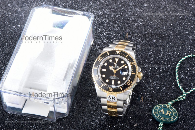 Rolex Sea Dweller Series SS/SS Ceramic YG/SS Ceramic Black ARF Automatic Cal.ASIA2836-2 126603-0001 904L V3