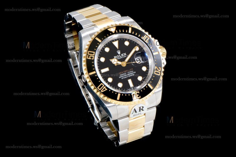 Rolex Sea Dweller Series SS/SS Ceramic YG/SS Ceramic Black ARF Automatic Cal.ASIA2836-2 126603-0001 904L V3