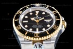 Rolex Sea Dweller Series SS/SS Ceramic YG/SS Ceramic Black ARF Automatic Cal.ASIA2836-2 126603-0001 904L V3
