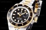Rolex Sea Dweller Series SS/SS Ceramic YG/SS Ceramic Black ARF Automatic Cal.ASIA2836-2 126603-0001 904L V3