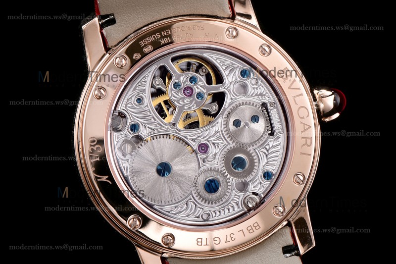 Bvlgari Bvlgari Series RG/LE Diams Red/Red Tourbillon TFF Automatic 102165 BBLP37PDGDLTB