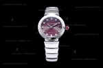 Bvlgari LVCEA Series SS/SS Red BVF Automatic/Quartz 102199 LU33WSSD/11