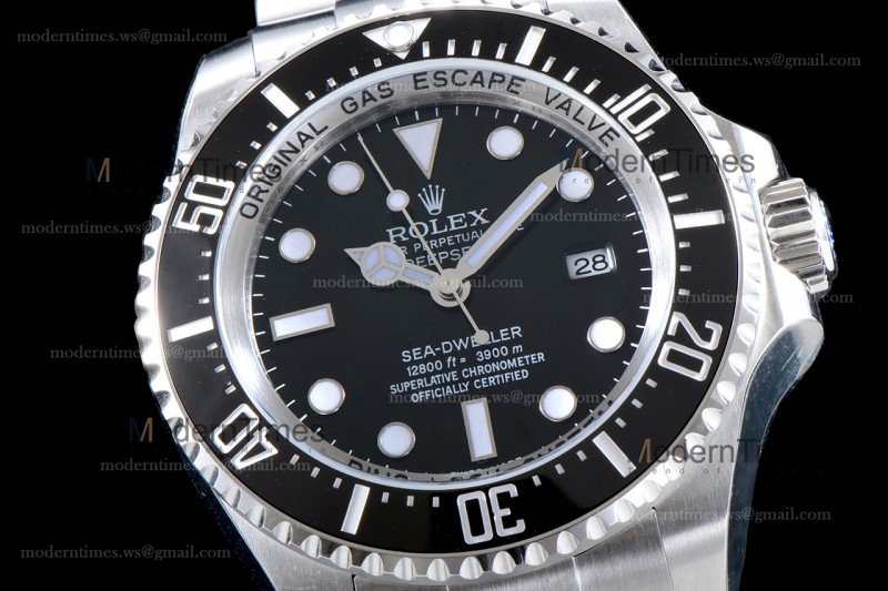 Rolex Sea Dweller Series SS/SS Ceramic Blk Ceramic ARF Automatic 116660-98210 904L V3