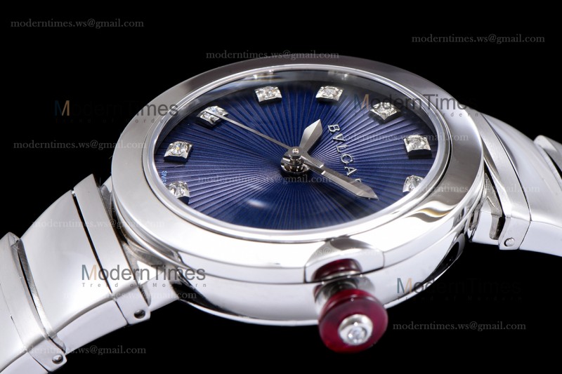 Bvlgari LVCEA Series SS/SS Blu BVF Automatic/Quartz 102199 LU33WSSD/11