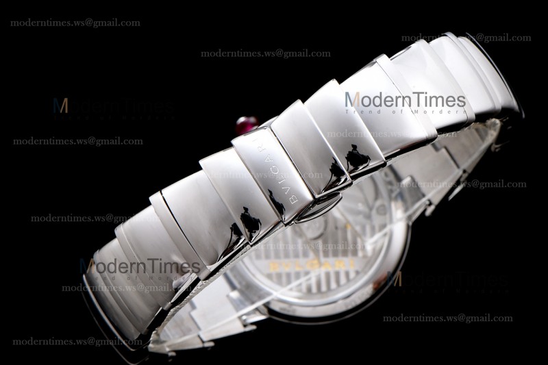 Bvlgari LVCEA Series SS/SS Blk BVF Automatic/Quartz 102195 LU28C6SSD