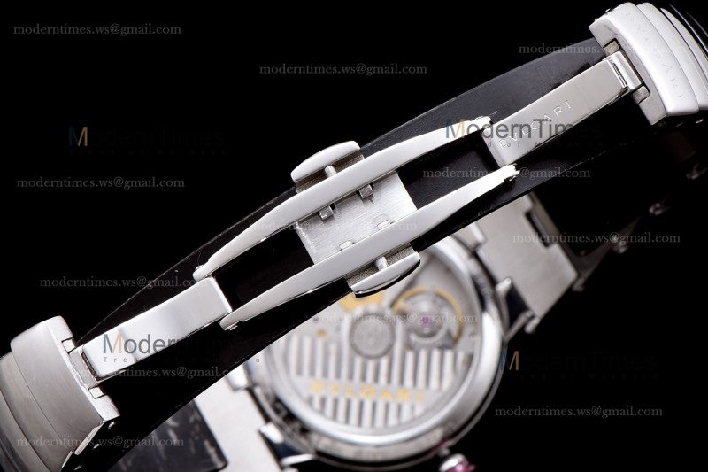 Bvlgari LVCEA Series SS/SS Blk BVF Automatic/Quartz 102195 LU28C6SSD