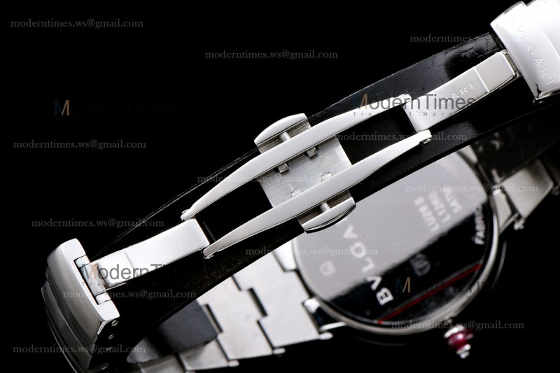 Bvlgari LVCEA Series SS/SS Blk BVF Automatic/Quartz 102195 LU28C6SSD