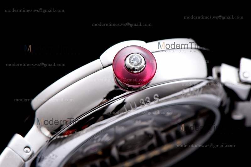 Bvlgari LVCEA Series SS/SS Blk BVF Automatic/Quartz 102195 LU28C6SSD