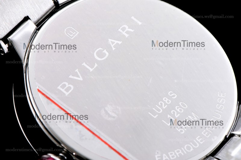 Bvlgari LVCEA Series Diams SS/SS Blu BVF Automatic/Quartz 102195 LU28C6SSD