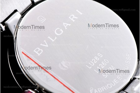 Bvlgari LVCEA Series Diams SS/SS Wht BVF Automatic/Quartz 102195 LU28C6SSD