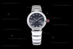 Bvlgari LVCEA Series Diams SS/SS Blk BVF Automatic/Quartz 102195 LU28C6SSD