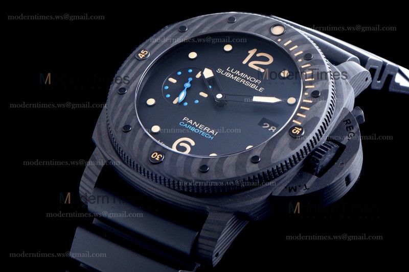 Panerai Luminor 1950 Series CF/RU Blk/Blk VSF Automatic PAM00616