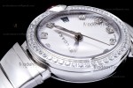 Bvlgari LVCEA Series Diams SS/SS Wht BVF Automatic/Quartz 102195 LU28C6SSD