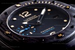 Panerai Luminor 1950 Series CF/RU Blk/Blk VSF Automatic PAM00616