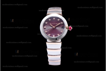 Bvlgari LVCEA Series RG/RG TT Red BVF Automatic/Quartz 102198 LU33WSPGSPGD/11