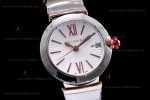 Bvlgari LVCEA Series RG/RG TT Wht BVF Automatic/Quartz 102197 LU33C6SSPGD