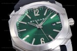 Bvlgari OCTO Series SS/RU Blk/Gre BVF Automatic 102429 BGO38C3SLD