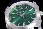 Bvlgari OCTO Series SS/LE Blk/Gre BVF Automatic 102429 BGO38C3SLD