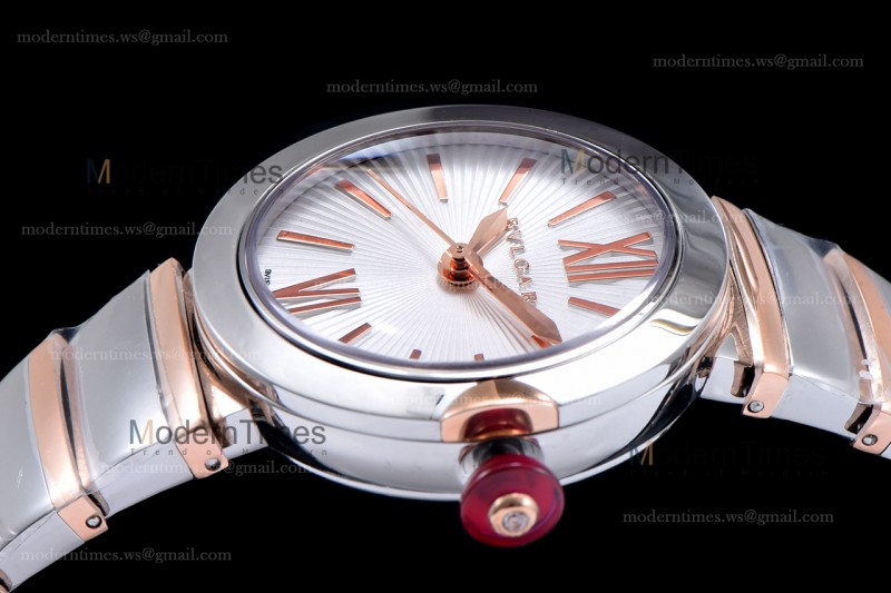 Bvlgari LVCEA Series RG/RG TT Wht BVF Automatic/Quartz 102197 LU33C6SSPGD